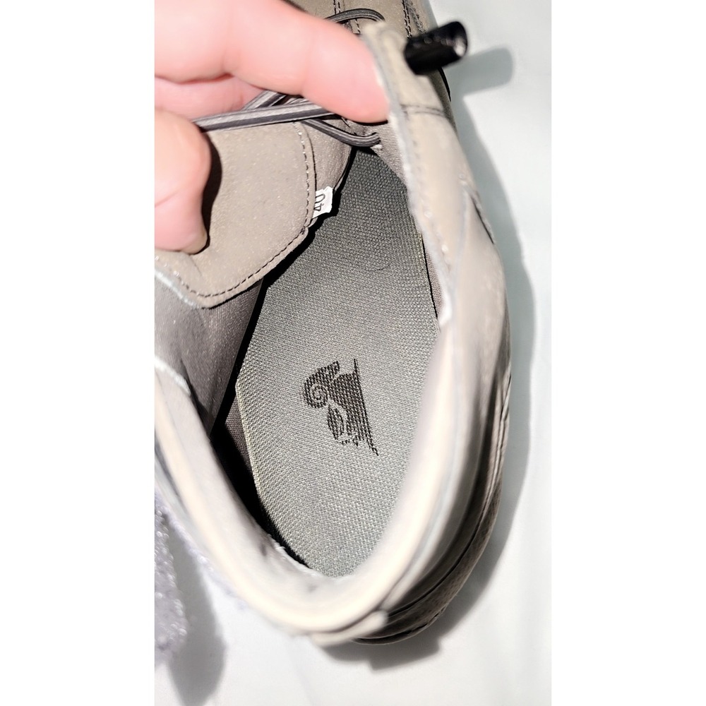 LDeck Unisex 3/4 Top Hiking/Driving Shoes Slip-on Laced-up Size (40) Gray New - Picture 3 of 8